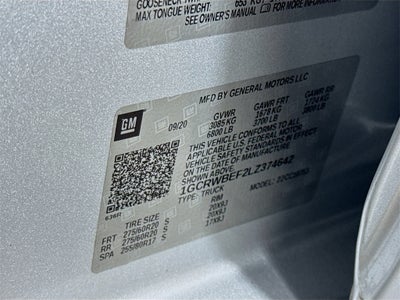 2020 Chevrolet Silverado 1500 Custom