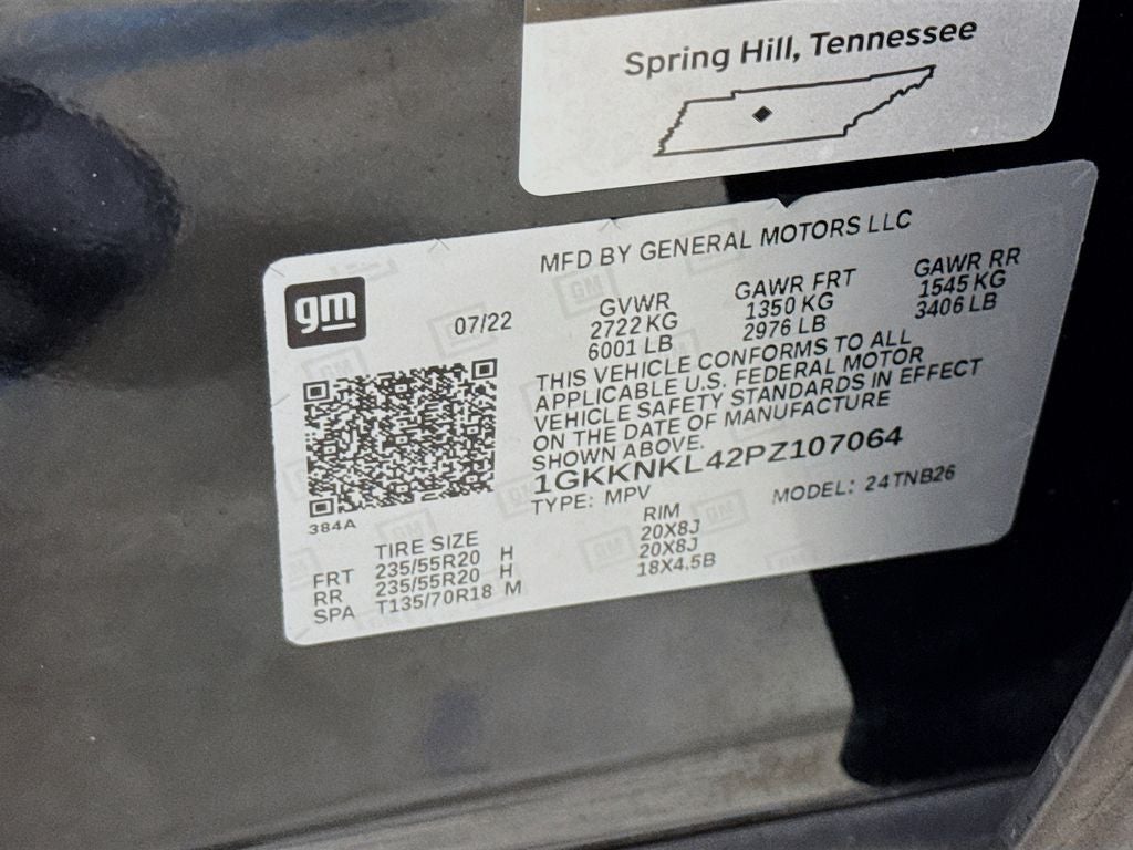 2023 GMC Acadia SLE