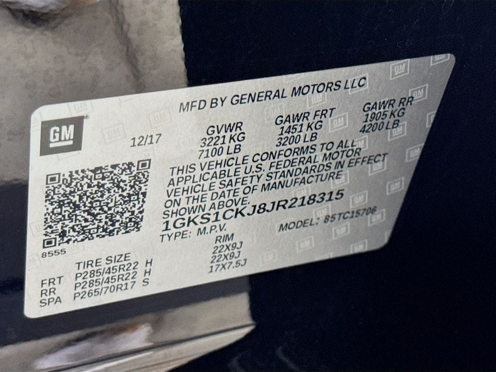 2018 GMC Yukon Denali