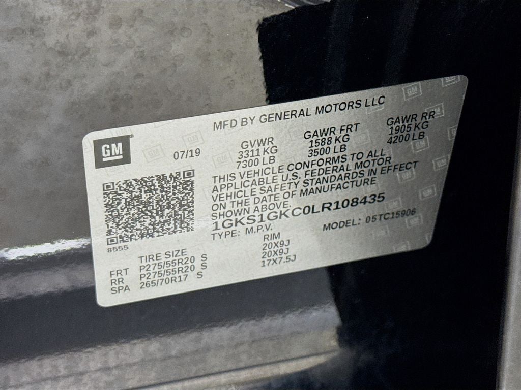 2020 GMC Yukon XL SLT