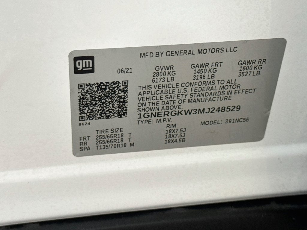 2021 Chevrolet Traverse LT 1LT