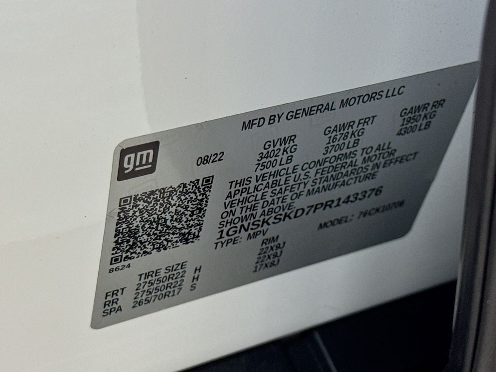 2023 Chevrolet Tahoe Premier
