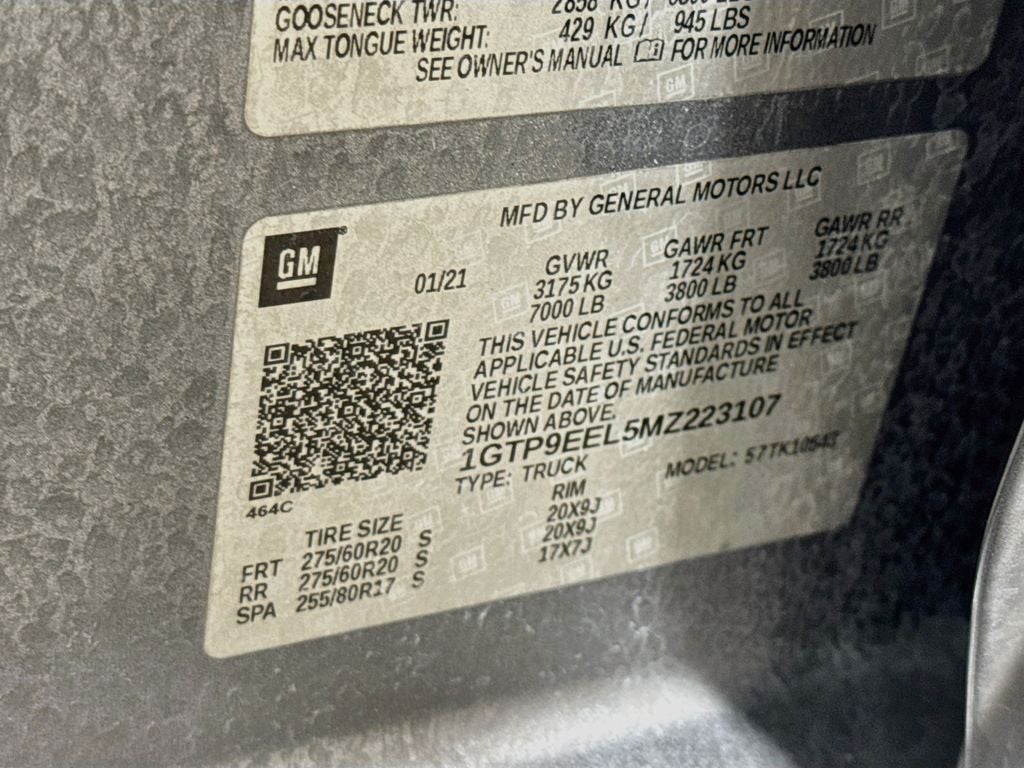 2021 GMC Sierra 1500 AT4