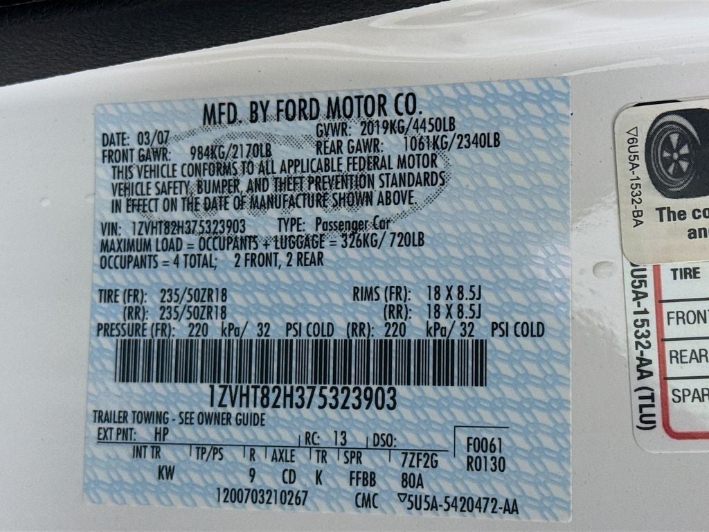 2007 Ford Mustang GT Premium Shelby