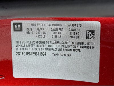 2014 Chevrolet Camaro 2LT 2LT