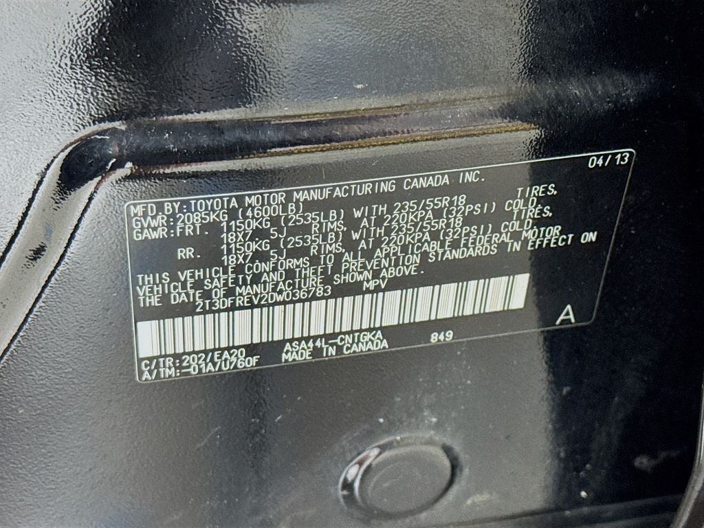 2013 Toyota RAV4 Limited