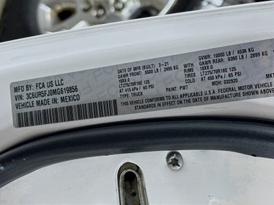 2021 RAM 2500 Laramie