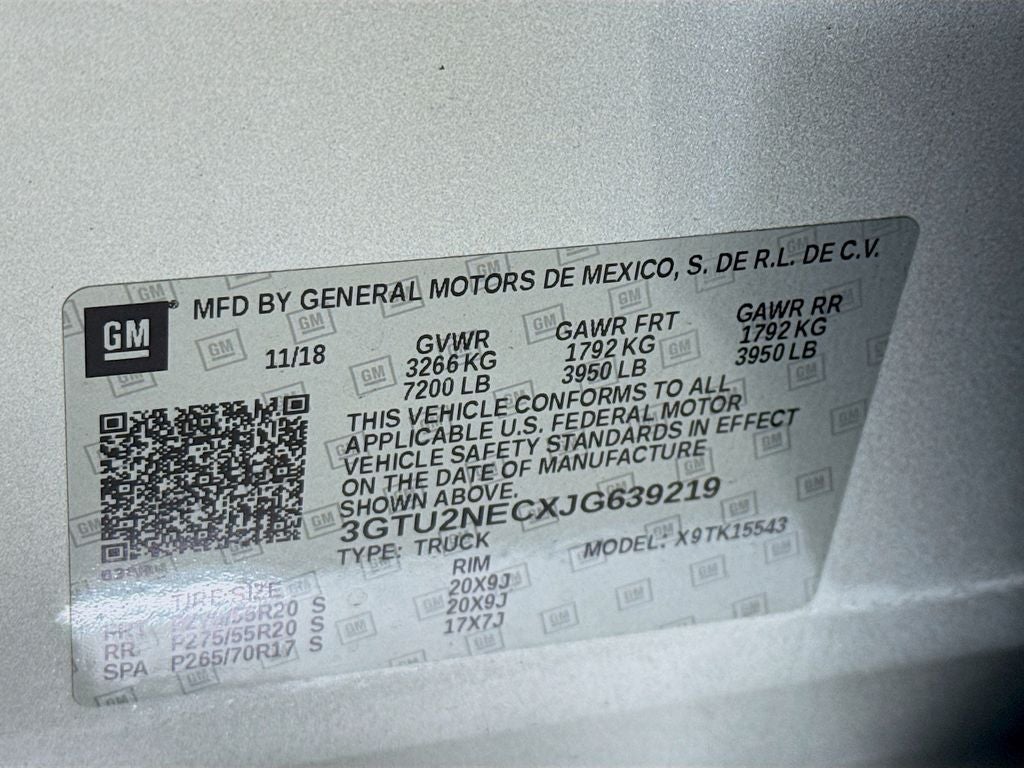 2018 GMC Sierra 1500 SLT