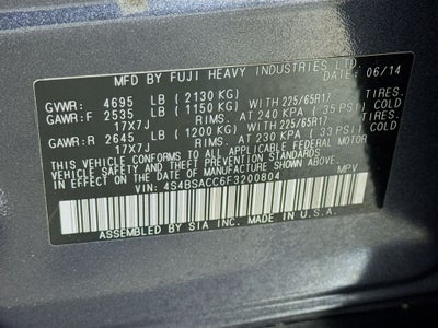 2015 Subaru Outback 2.5i Premium