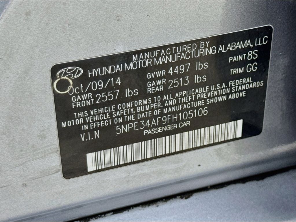 2015 Hyundai Sonata Sport