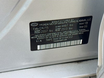 2015 Hyundai Sonata Sport