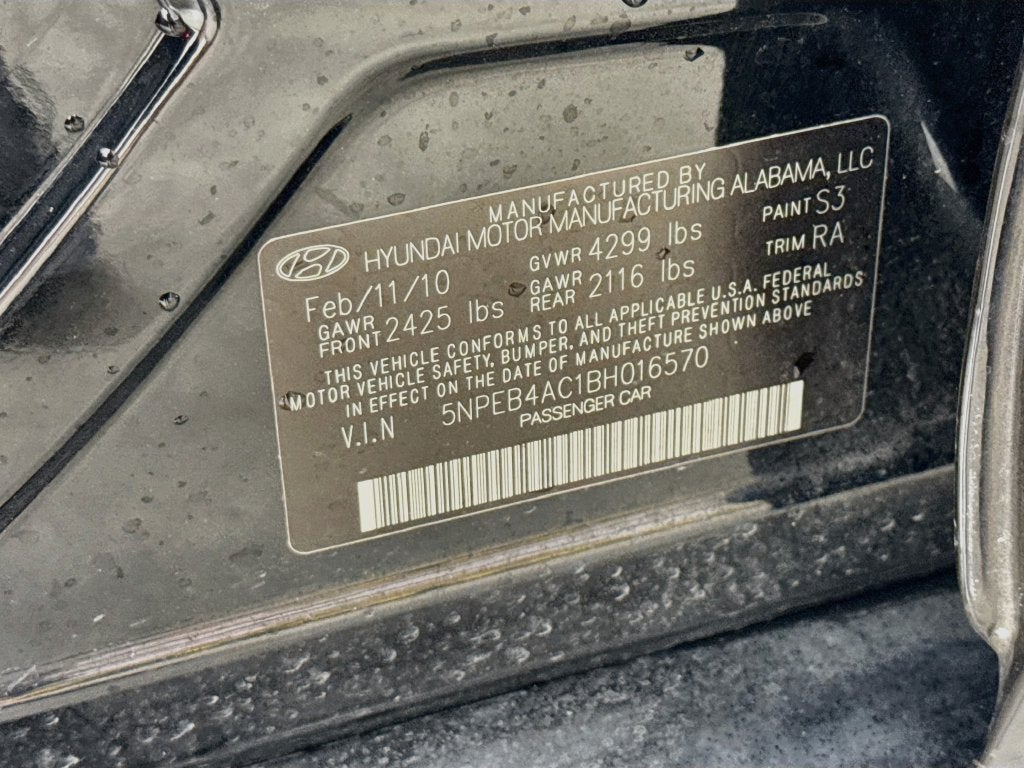 2011 Hyundai Sonata GLS