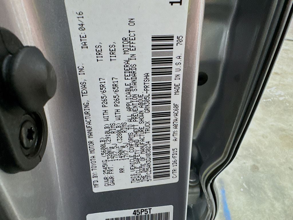 2016 Toyota Tacoma SR5 V6