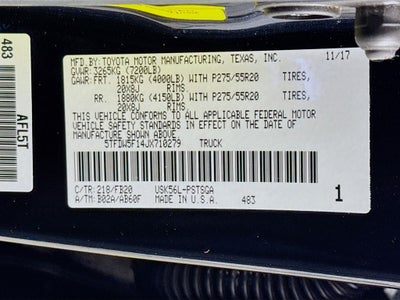 2018 Toyota Tundra SR5 CrewMax