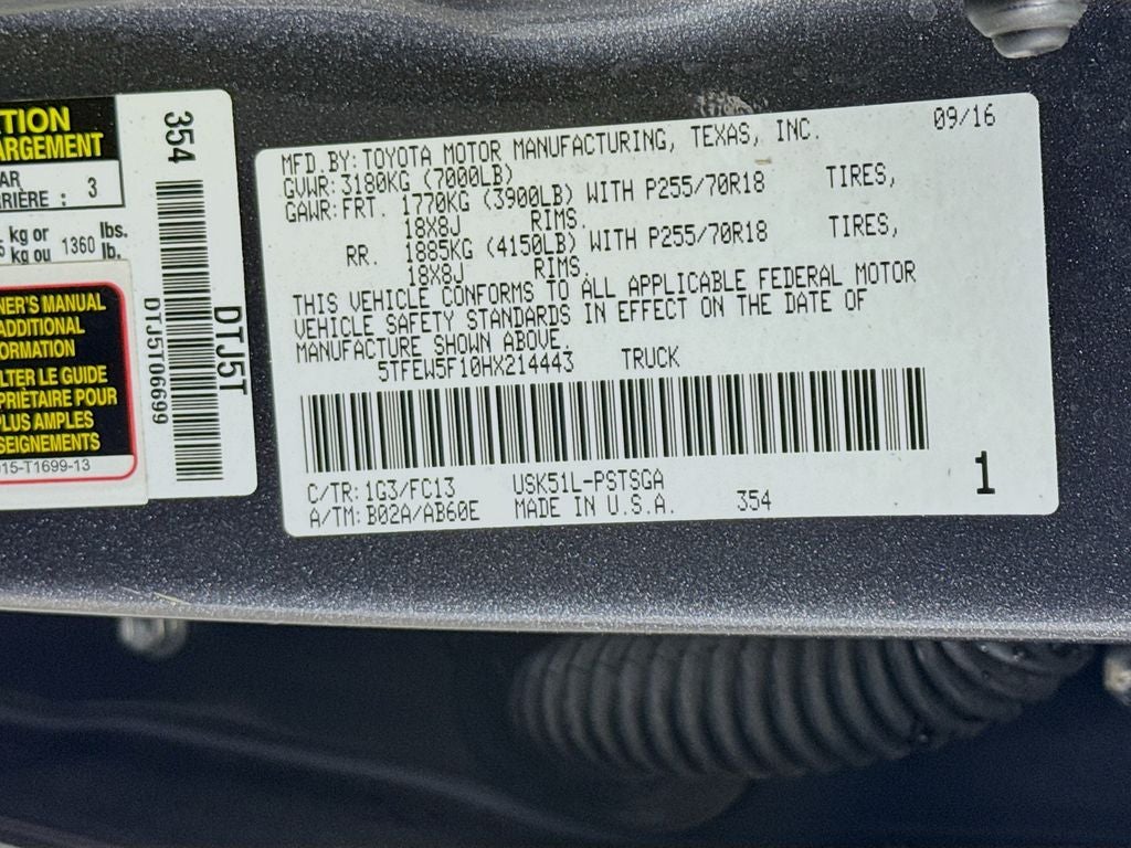 2017 Toyota Tundra SR5 CrewMax