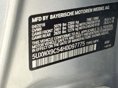 2017 BMW X3 xDrive28i