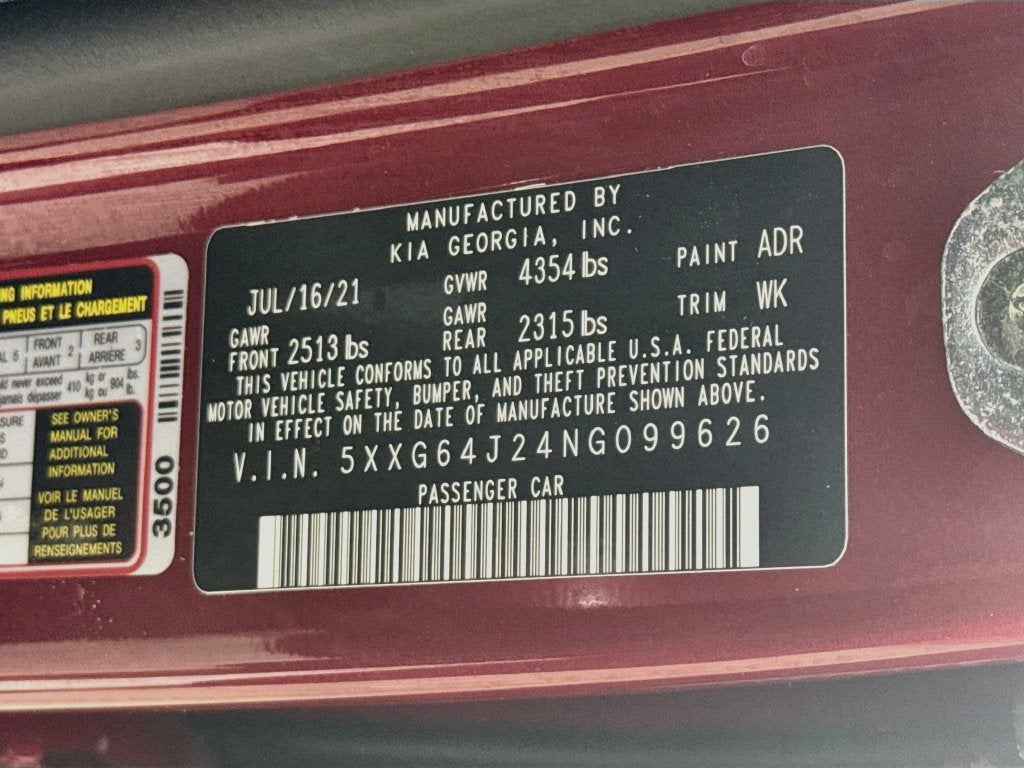 2022 Kia K5 GT-Line