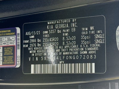 2022 Kia Sorento SX