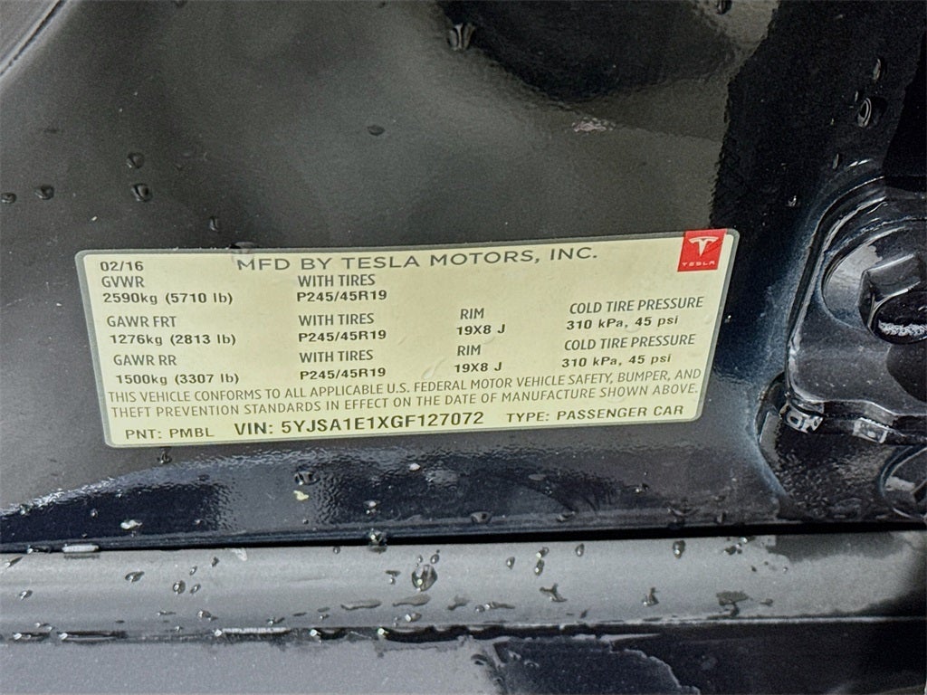 2016 Tesla Model S 70