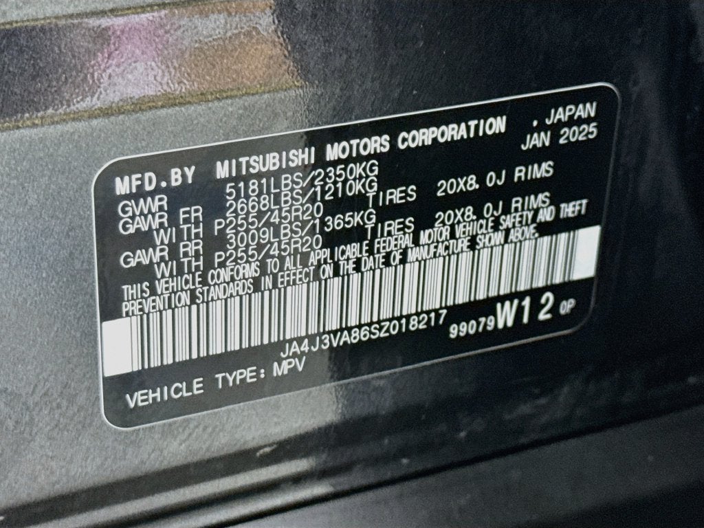 2025 Mitsubishi Outlander SE