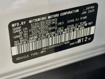 2025 Mitsubishi Outlander SE