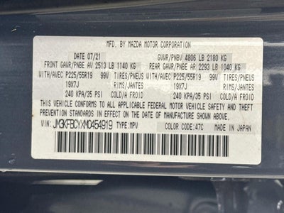 2021 Mazda Mazda CX-5 Carbon Edition Turbo