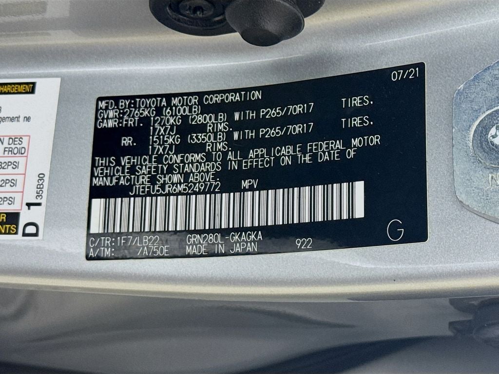 2021 Toyota 4Runner SR5 Premium