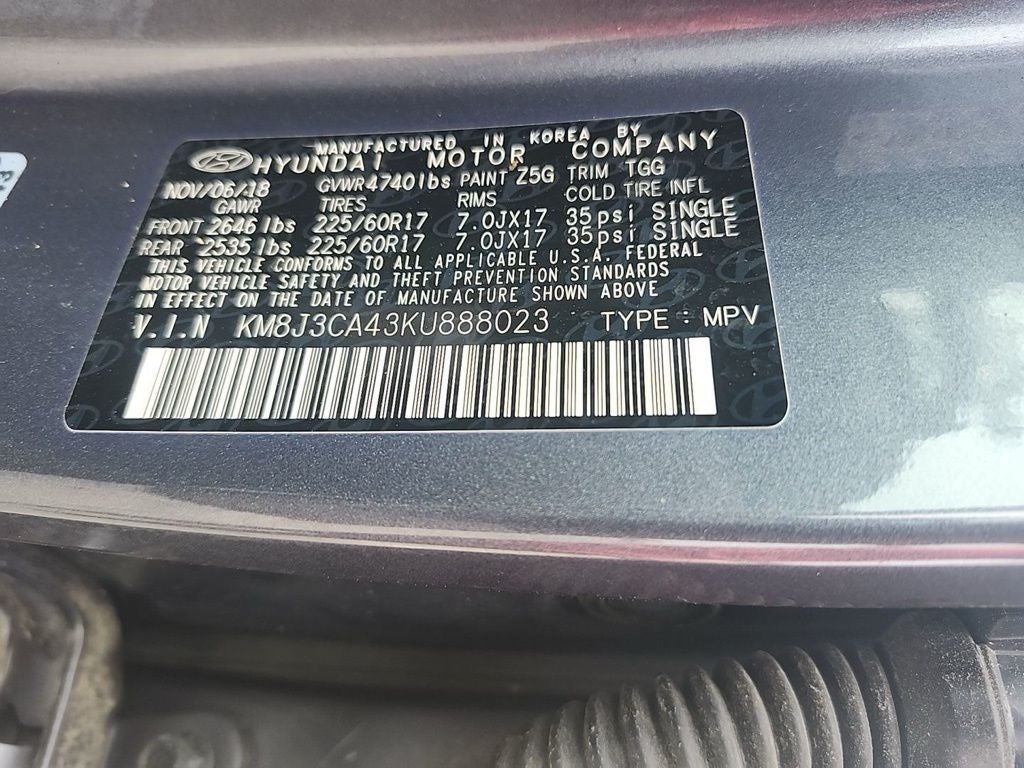 2019 Hyundai Tucson Value