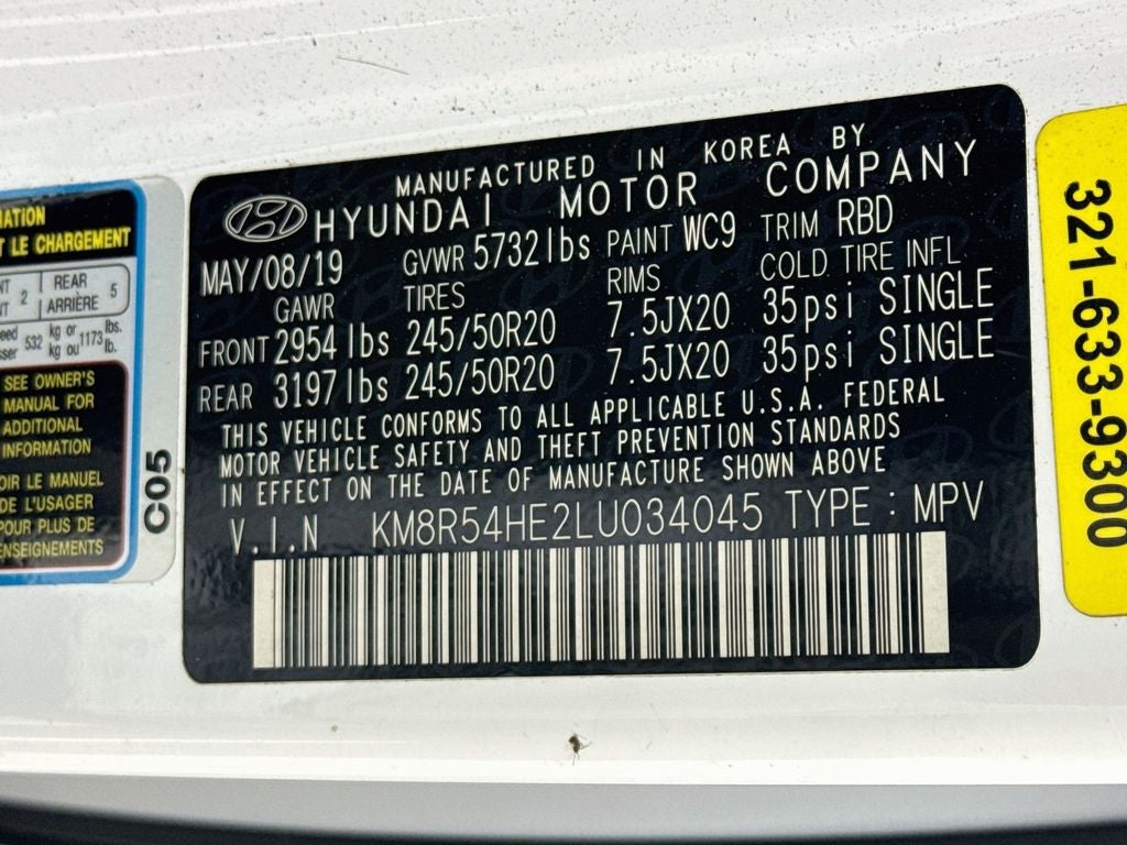 2020 Hyundai Palisade Limited