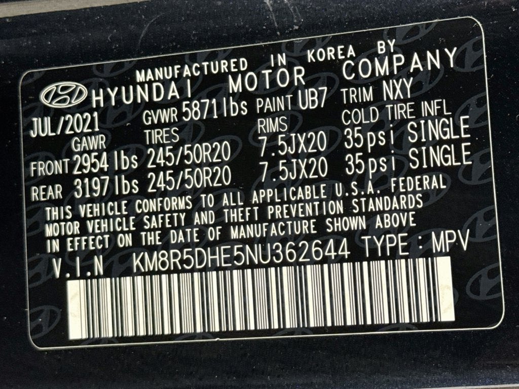 2022 Hyundai Palisade Limited
