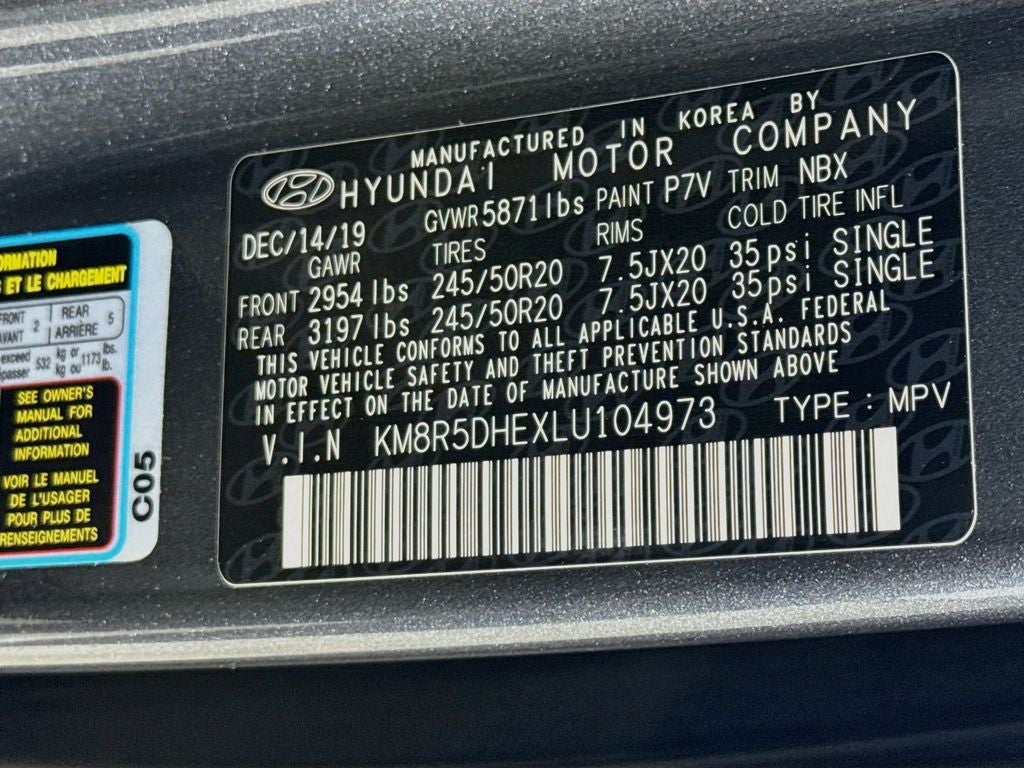 2020 Hyundai Palisade Limited