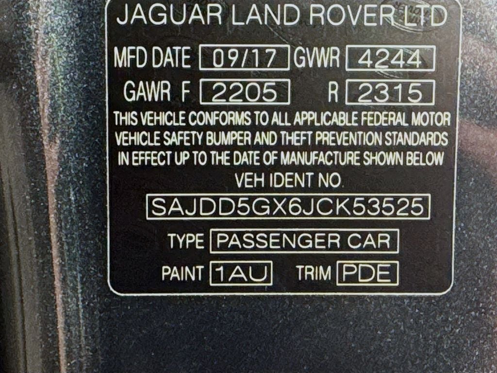 2018 Jaguar F-TYPE Base