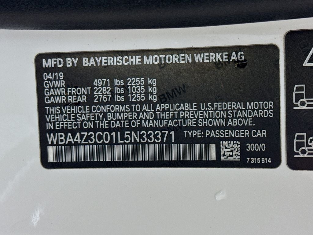2020 BMW 4 Series 430i xDrive