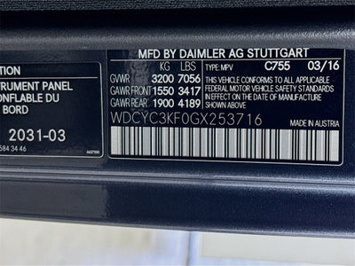 2016 Mercedes-Benz G-Class G 550 4MATIC®